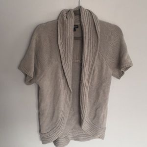 Short sleeve cardigan